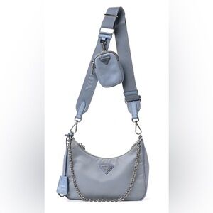 Prada Sky Blue Shoulder Bag